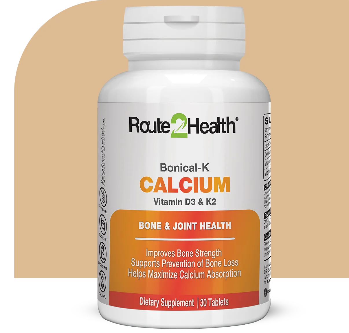 Bonical K Calcium Tablets - Vitamin D3 & K2