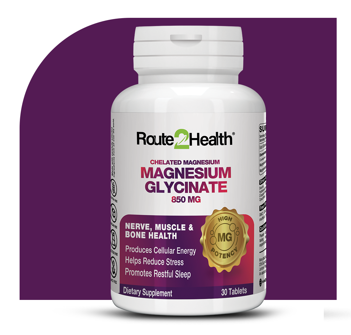 Magnesium Glycinate - 850 MG