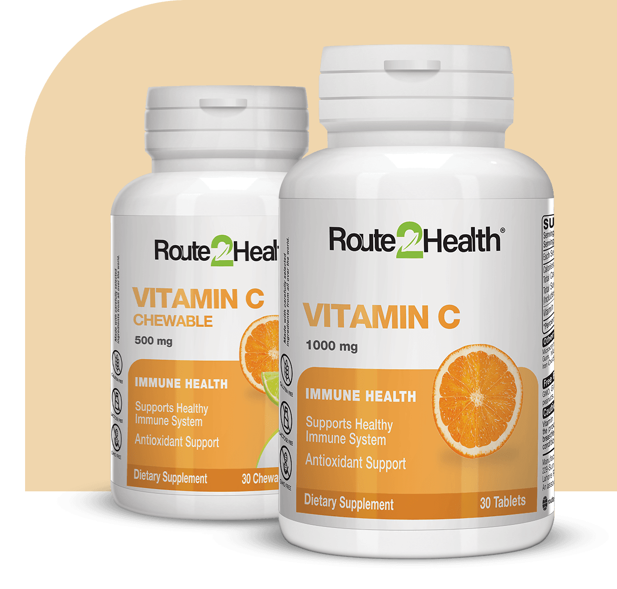 Vitamin C Chewable Tablets 500 mg & Vitamin C Tablets 1000 mg