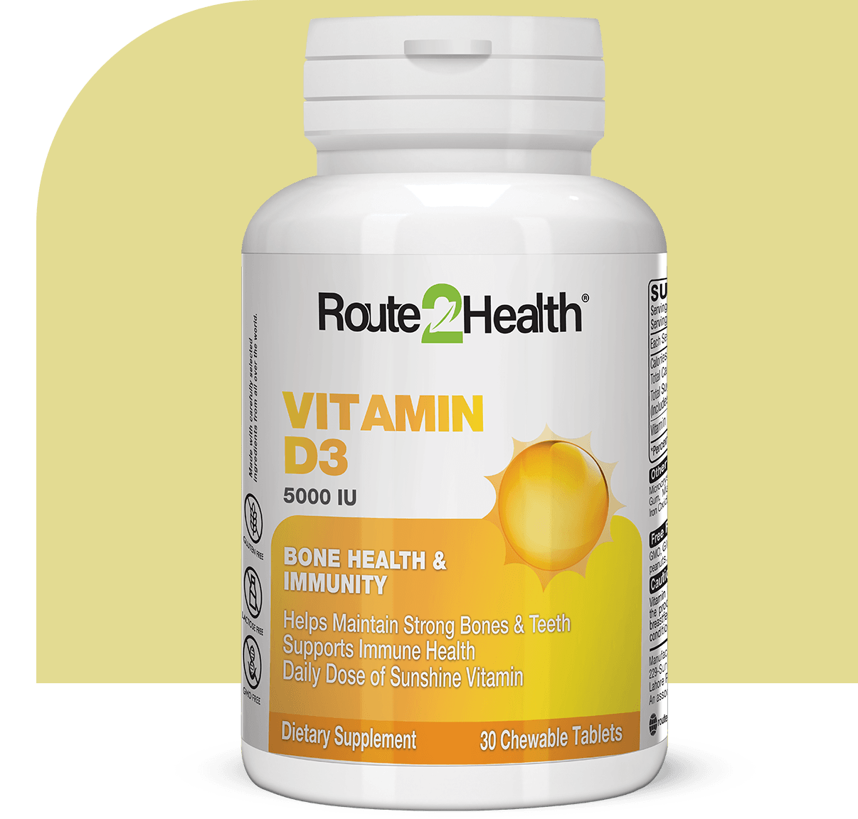 Vitamin D3 5000 IU Vitamin D Tablets Route2Health Vitamin D3 5000 IU Vitamin D Tablets Route2Health